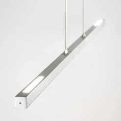 Clearance Straluma Aluminium LED hanglamp nikkel mat inclusief dimmer