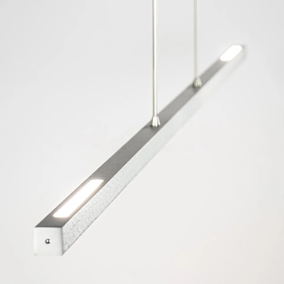 Clearance Straluma Aluminium LED hanglamp nikkel mat inclusief dimmer