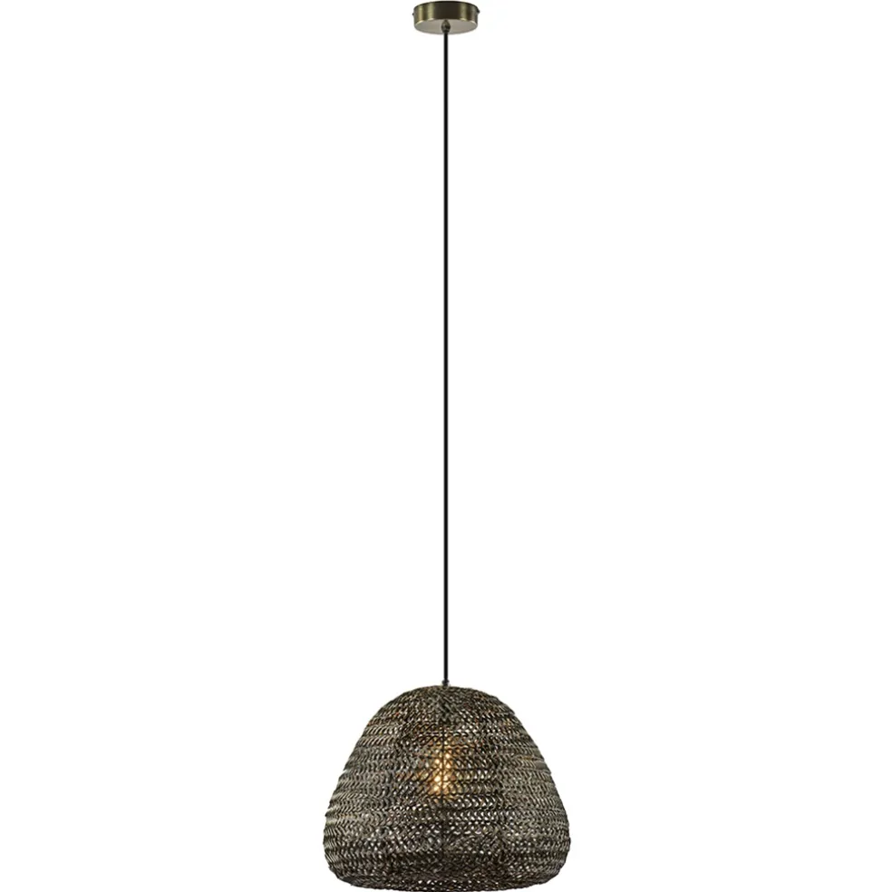 Hot Straluma Antiek bronzen hanglamp Finou Light and Living