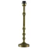 Outlet Straluma Antiek bronzen lampvoet Semut exclusief kap