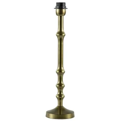 Outlet Straluma Antiek bronzen lampvoet Semut exclusief kap