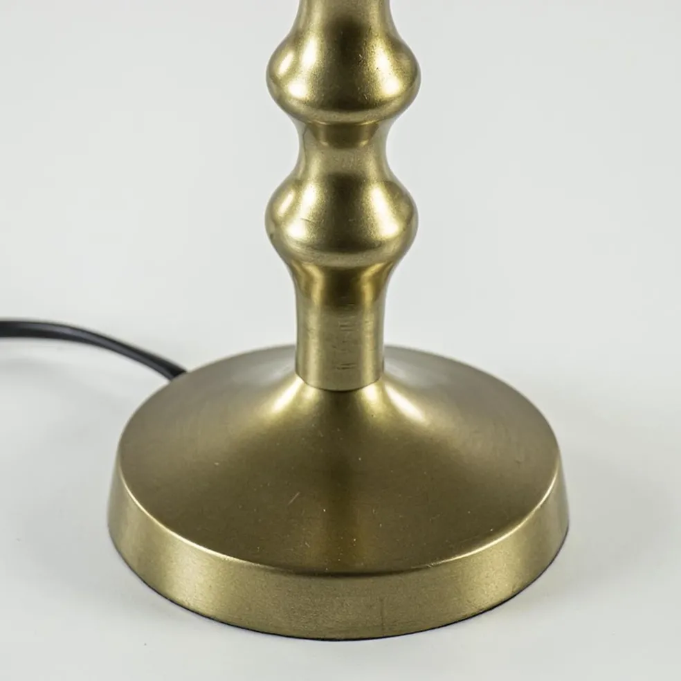 Sale Straluma Antiek bronzen lampvoet Semut exclusief kap