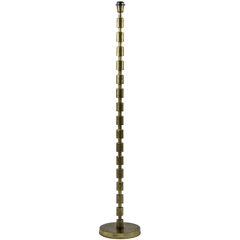 Best Straluma Antiek bronzen vloerlamp Malinda exclusief kap