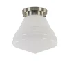 Flash Sale Straluma Art Deco plafondlamp staal met wit gl.