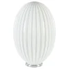 New Straluma Art Deco tafellamp chroom met opaal glazen kap