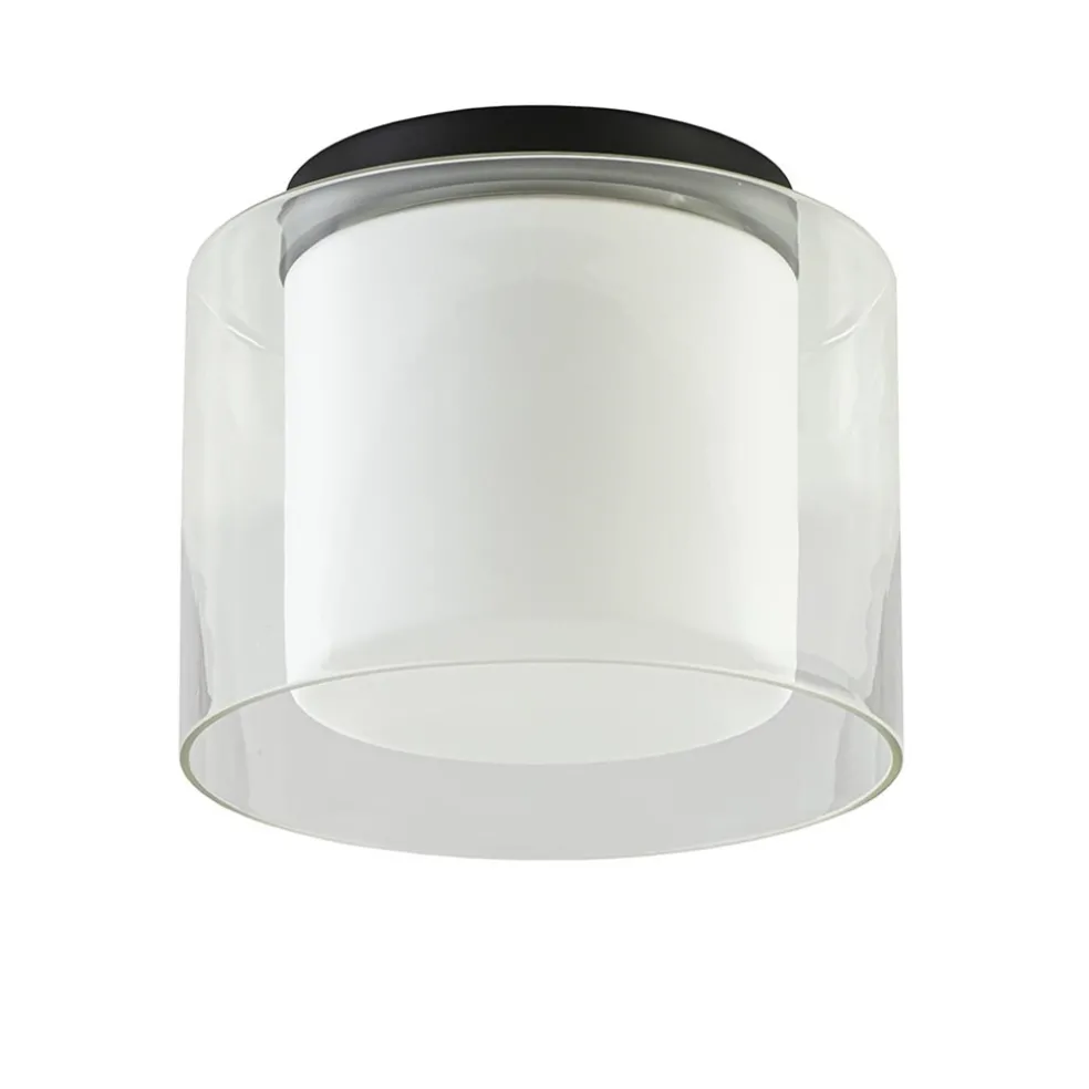 Hot Straluma Badkamer plafondlamp helder met opaal glas IP44