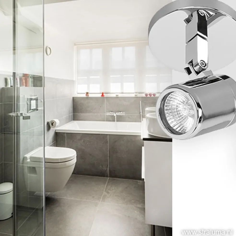 Flash Sale Straluma Badkamer spot Rain 1 lichts chroom