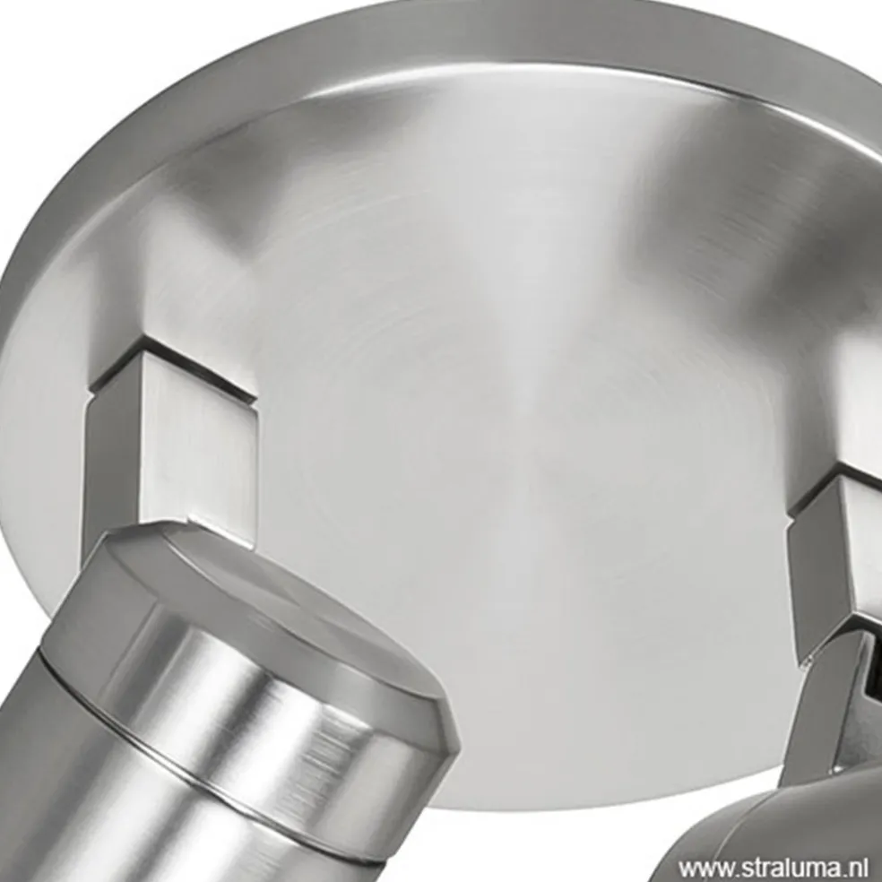 Shop Straluma Badkamerlamp Rain 2 lichts nikkel IP44