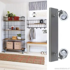 Best Sale Straluma Balkspot 2-lichts nikkel mat gu10