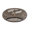Flash Sale Straluma Bamboe kap rond 60x25 cm exclusief booglamp
