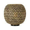 Discount Straluma Bamboe tafellamp naturel met zwart