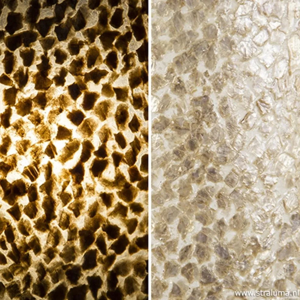 Best Sale Straluma Beach wandlamp goud capiz schelpen