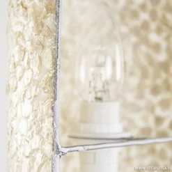Best Sale Straluma Beach wandlamp goud capiz schelpen