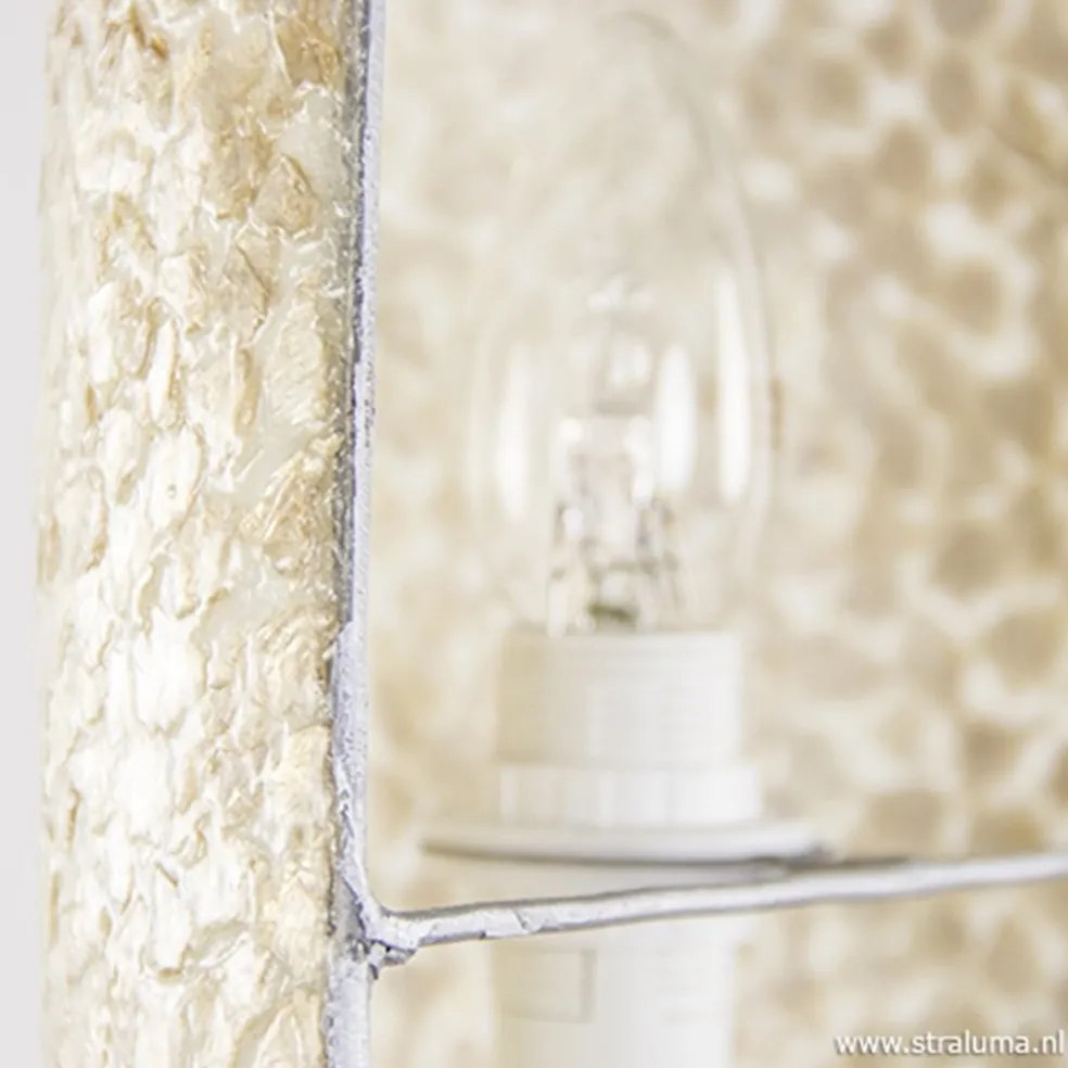 Best Sale Straluma Beach wandlamp goud capiz schelpen