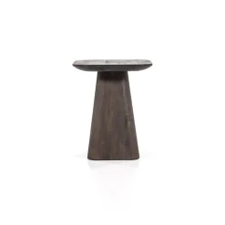 Online Straluma Bijzettafel Aron bruin 40x40 cm