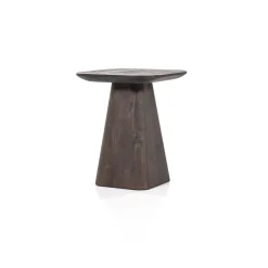 Online Straluma Bijzettafel Aron bruin 40x40 cm