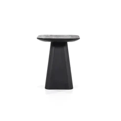 Online Straluma Bijzettafel Aron zwart 40x40 cm