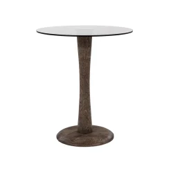 Shop Straluma Bijzettafel Boogie bruin Ø60 cm