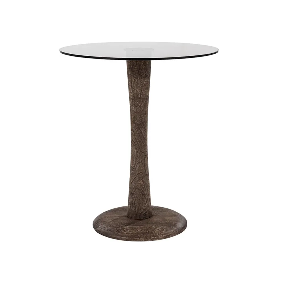 Shop Straluma Bijzettafel Boogie bruin Ø60 cm