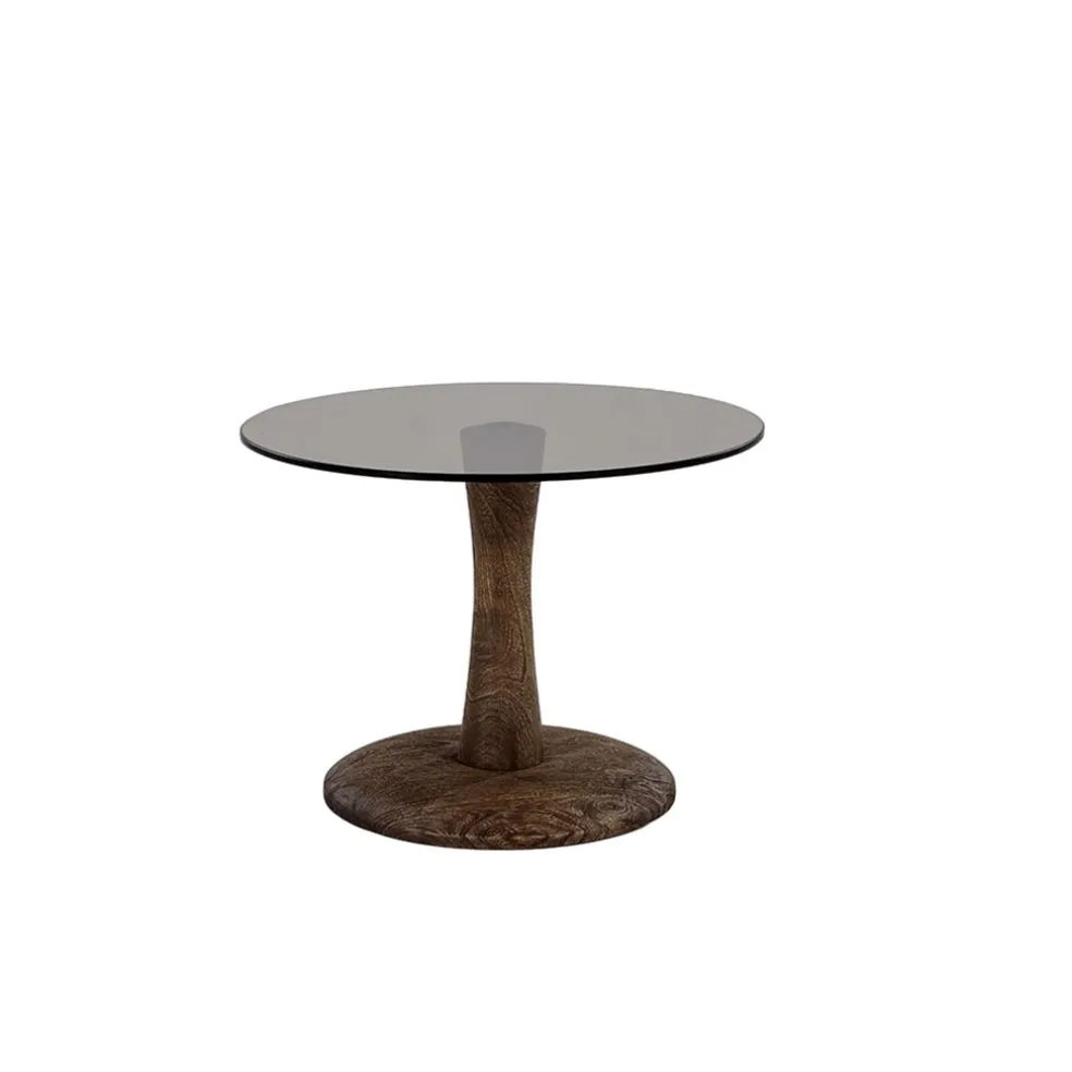 New Straluma Bijzettafel Boogie S bruin Ø55 cm