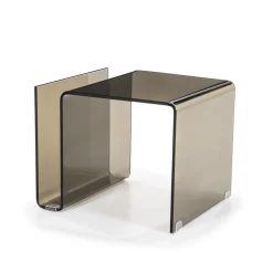 Cheap Straluma Bijzettafel bruin 48x42x38 cm
