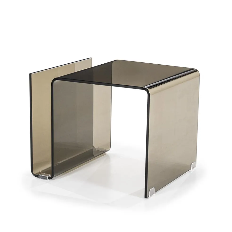Cheap Straluma Bijzettafel bruin 48x42x38 cm