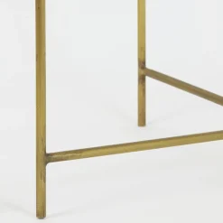 Shop Straluma Bijzettafel Delon set van 2 marrmer roze/goud