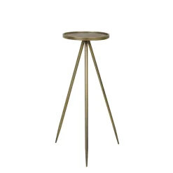 Fashion Straluma Bijzettafel Envira antiek goud Ø30x80.5 cm