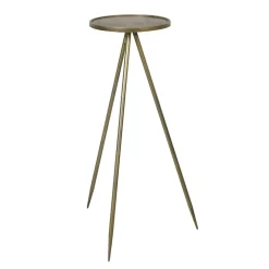 Cheap Straluma Bijzettafel Envira antiek goud Ø35x98,5 cm