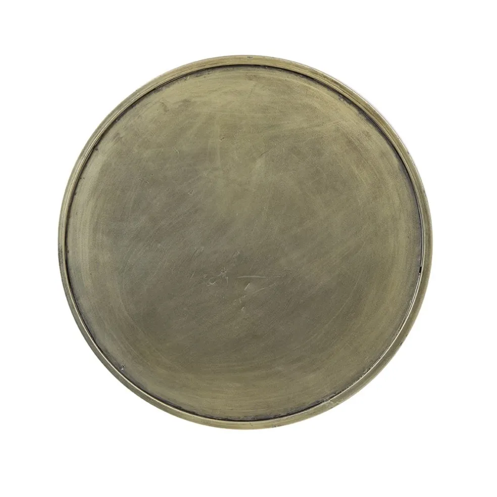Cheap Straluma Bijzettafel Envira antiek goud Ø35x98,5 cm