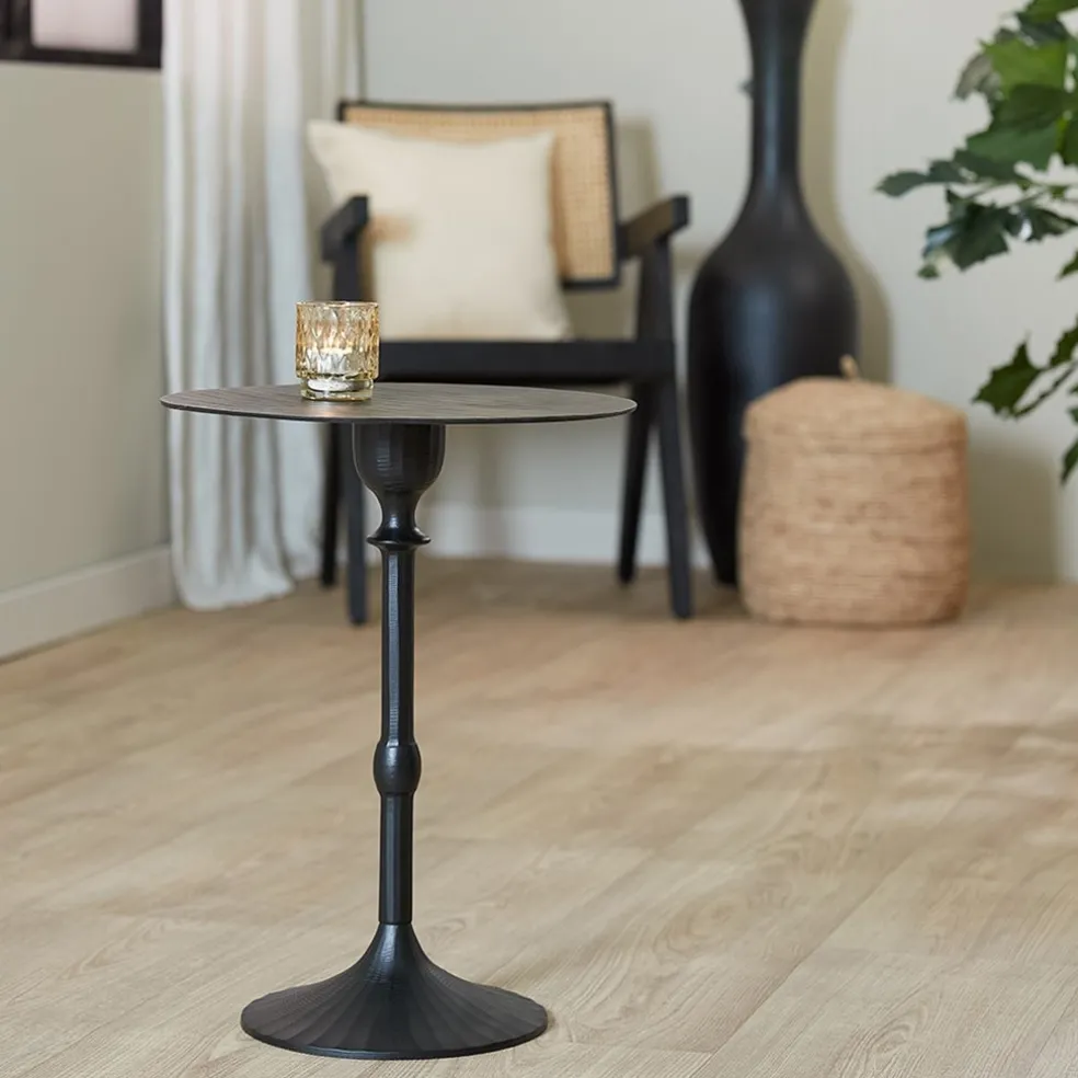 Best Straluma Bijzettafel Janna mat zwart L&L