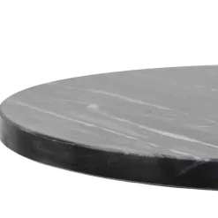 Store Straluma Bijzettafel Lomelo zwart marmer met antiek brons