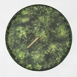 Outlet Straluma Bijzettafel Saphire groen met brons 39 cm