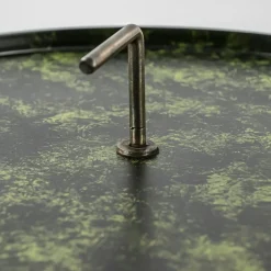Best Straluma Bijzettafel Saphire groen met brons 45 cm