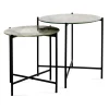 New Straluma Bijzettafel set van 2 Ø41cm