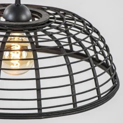 Fashion Straluma Botanisch landelijke hanglamp zwart
