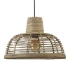 Store Straluma Botanische hanglamp rotan met mat zwart