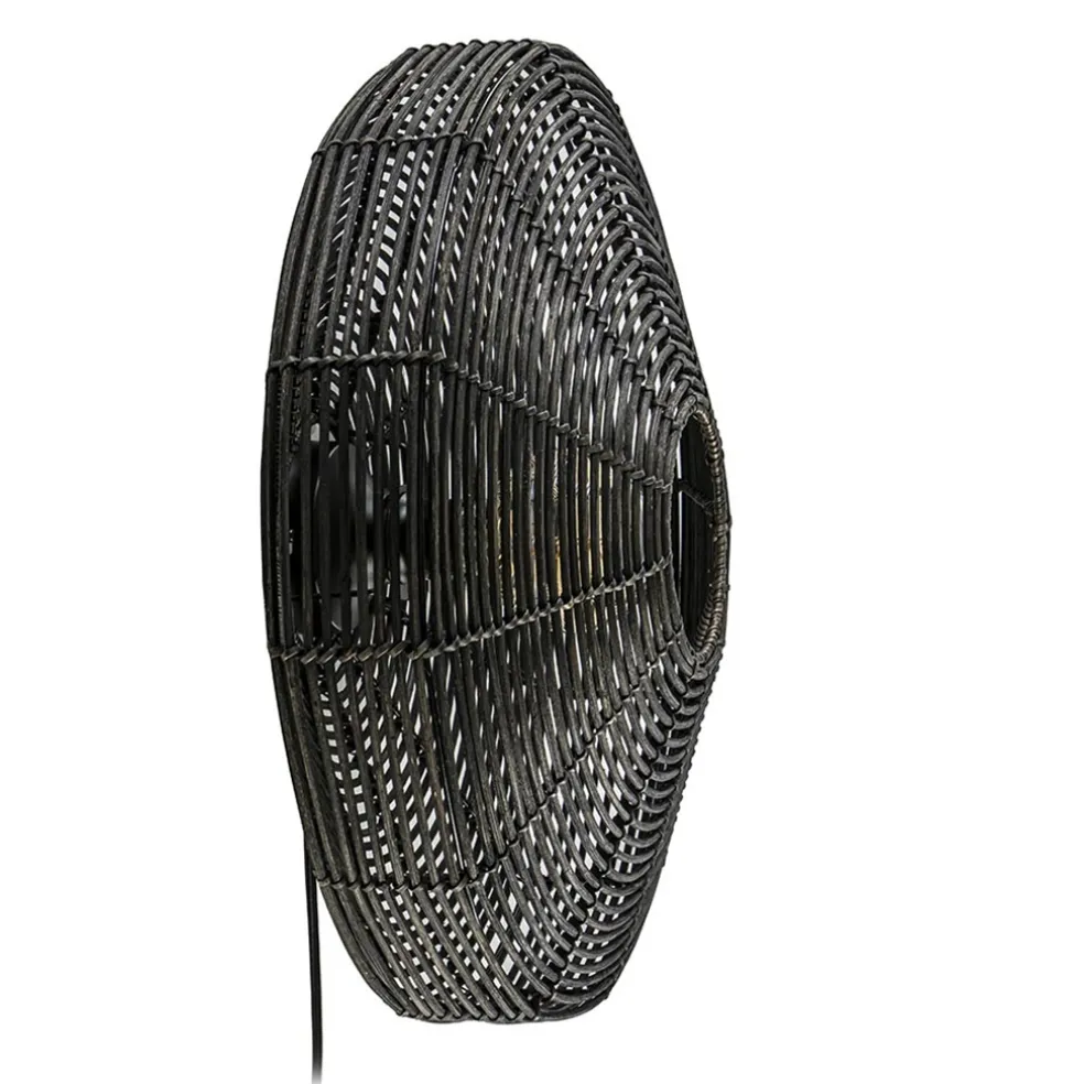Flash Sale Straluma Botanische wandlamp Mataka donker bruin rotan L&L