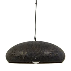 Outlet Straluma Brons-bruine hanglamp met gaatjes