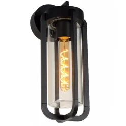 Fashion Straluma Buiten wandlamp zwart met helder glas IP65