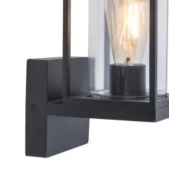 Store Straluma Buitenlamp Flair lantaarn op voet zwart IP44