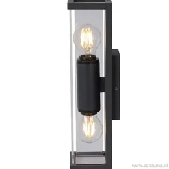 Hot Straluma Buitenlamp 2L lantaarn antraciet IP54