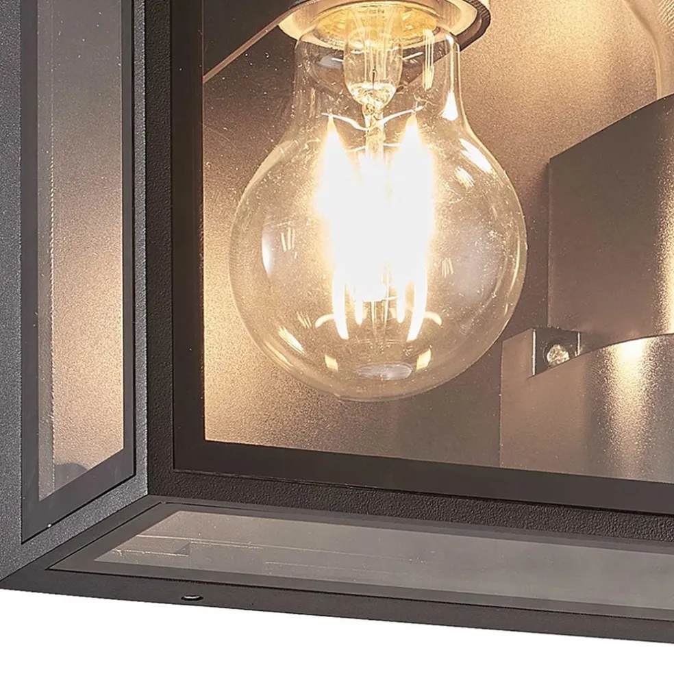 Discount Straluma Buitenlamp lantaarn vierkant antraciet IP65