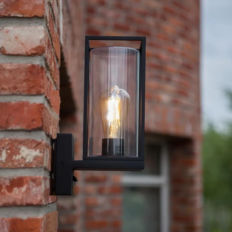 Flash Sale Straluma Buitenlamp lantaarn zwart met bewegingssensor
