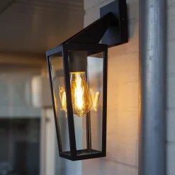Clearance Straluma Buitenlamp lantaarn zwart IP44