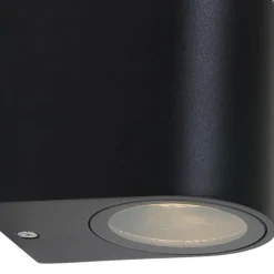 Cheap Straluma Buitenlamp Logan afgerond zwart IP44