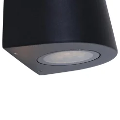 New Straluma Buitenlamp Logan zwart 2xgu10 IP54