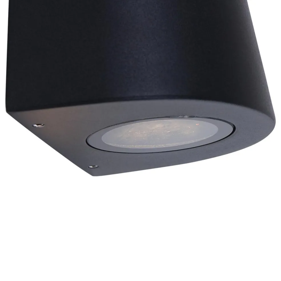 New Straluma Buitenlamp Logan zwart 2xgu10 IP54