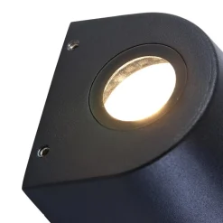 New Straluma Buitenlamp Logan zwart 2xgu10 IP54