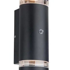 Outlet Straluma Buitenlamp Panay zwart+schemersensor